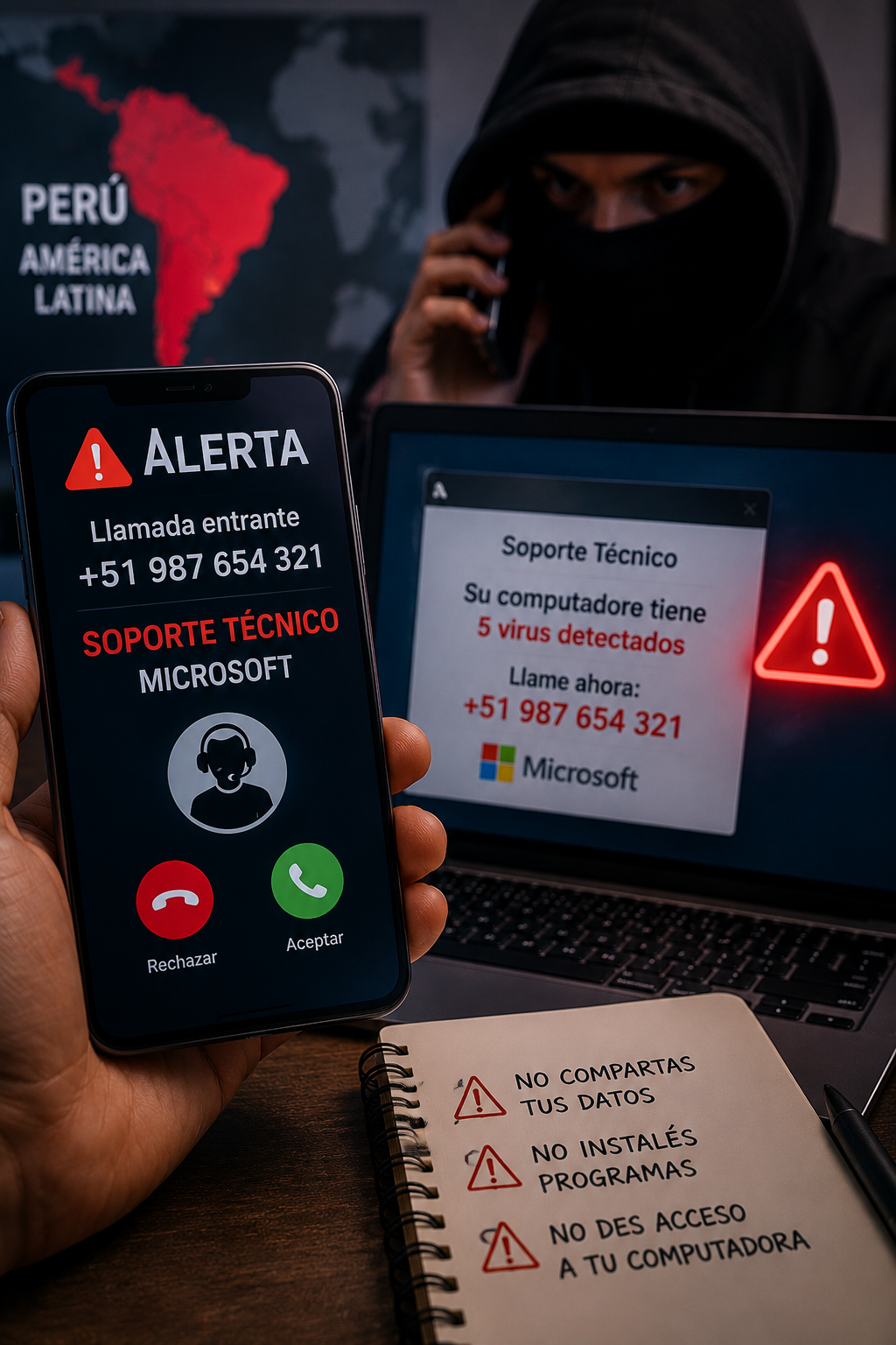 falso soporte técnico