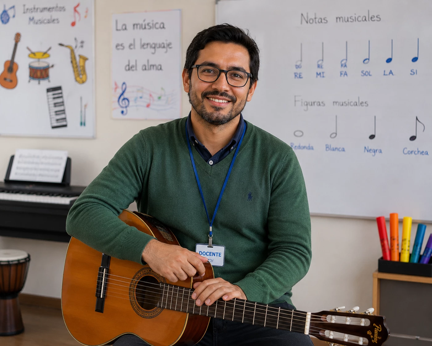 Docentes de arte y musica para colegios y talleres
