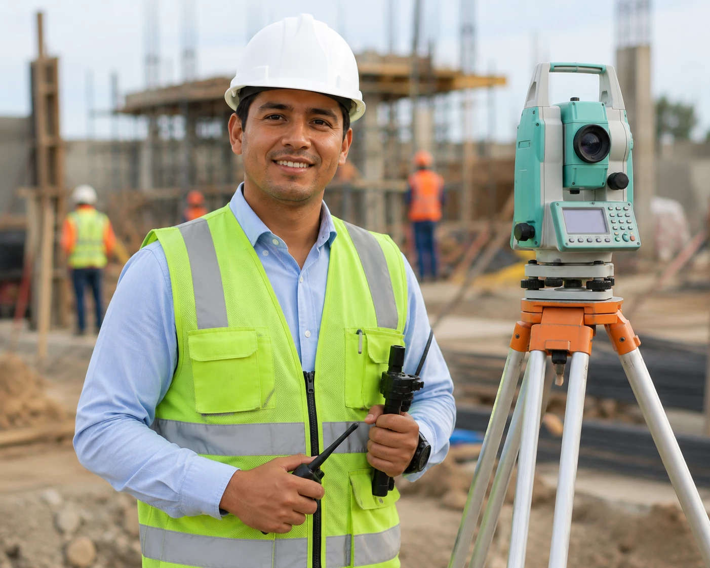 Topografos para obras de construccion y carreteras