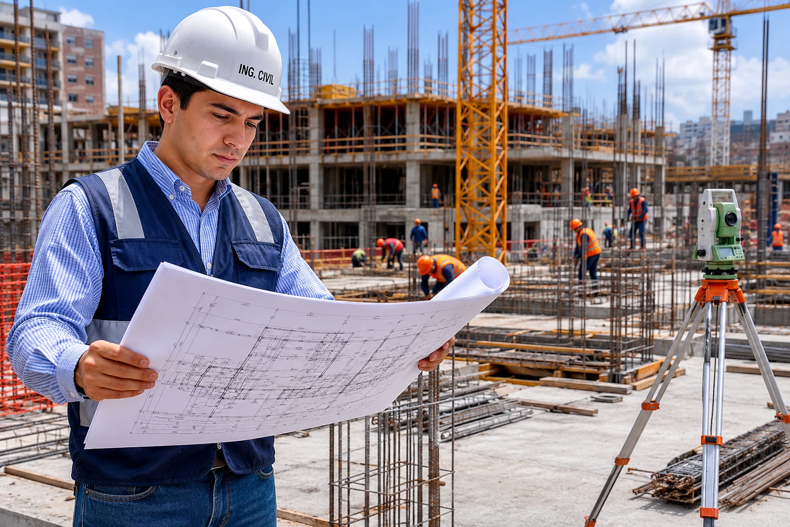 Ingenieros civiles residentes para proyectos de edificacion