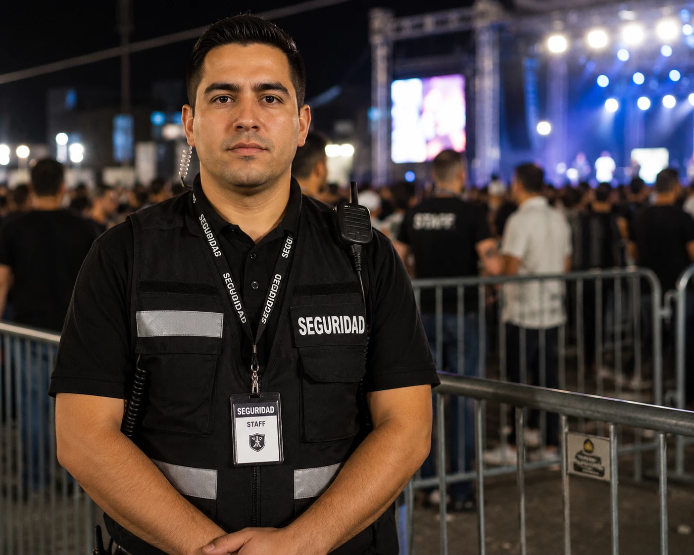 Guardias de seguridad para eventos y espectaculos masivos