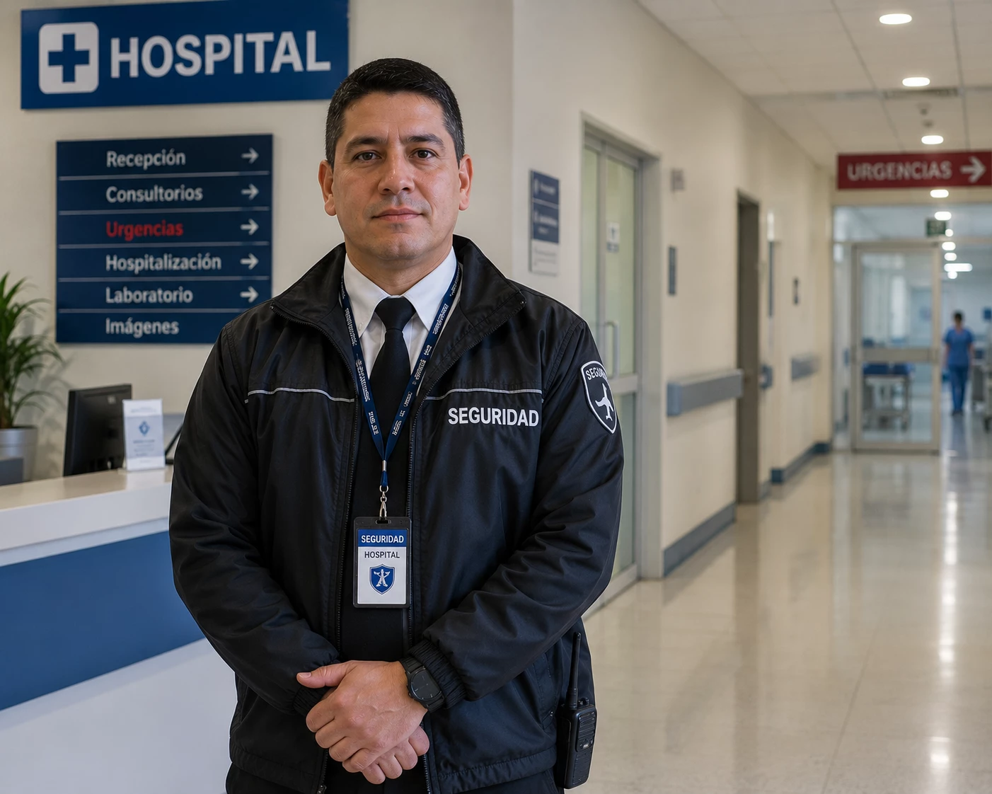 Guardias de seguridad para hospitales y centros de salud