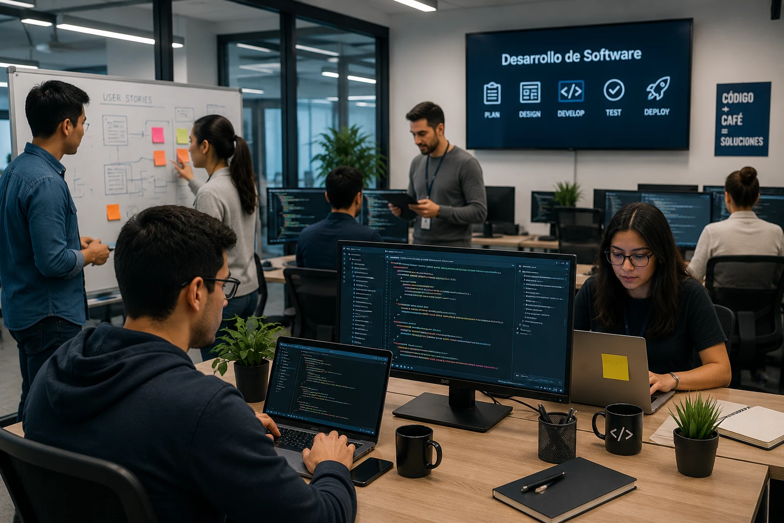 Empleos en tecnologia para desarrolladores, soporte y marketing digital